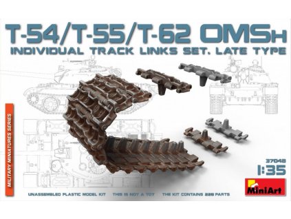 Funkčné pásy pre T-54/T-55/T-62 OMSh LateType 1:35