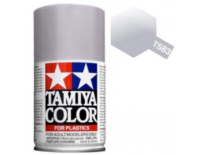 Tamiya Color TS-83 Metallic Silver Spray / Strieborná - metalická v spreji