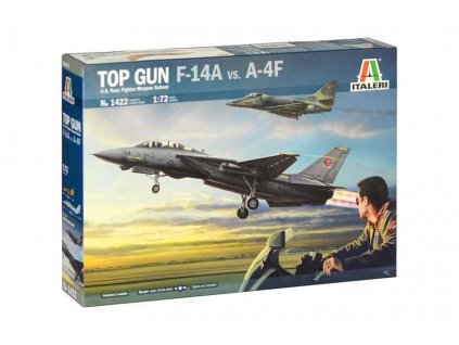 TOP GUN F-14A vs A-4F 1:72