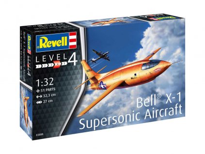 Plastic ModelKit letadlo 03888 Bell X 1 Supersonic Aircraft 1 32 a99290197 10374