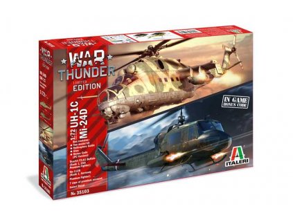 Model Kit vrtulniky War Thunder 35103 UH 1C MI 24D 1 72 a100677446 10374