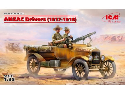 ANZAC Drivers (1917-1918) (2 figures) 1:35