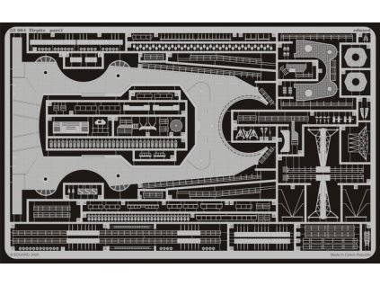 Fotolepty pre Tirpitz (Tamiya) 1:350