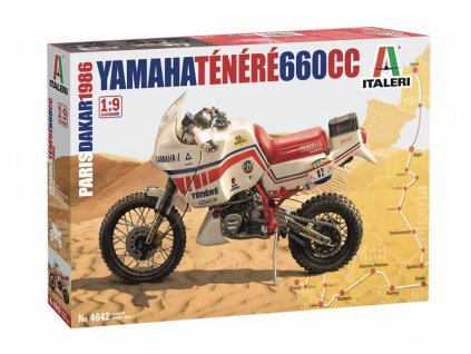 Model Kit motorka 4642 Yamaha Tenere 660 cc Paris Dakar 1986 1 9 a110159853 10374