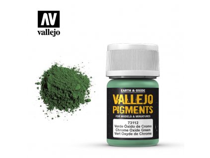 VALLEJO 73 112 Pigments Chrome Oxide Green Oxyde de chrome vert