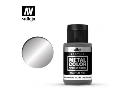 metal color vallejo dark aluminum 77703