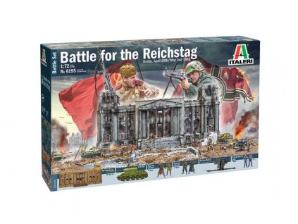 Model Kit diorama 6195 Berlin 1945 Battle for the Reichstag 1 72 a110159689 10374