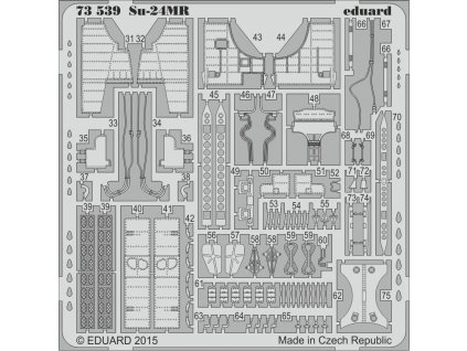 Detaily pre Su-24MR (Trumpeter) 1:72