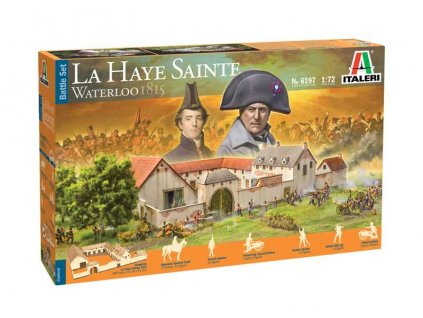 Model Kit diorama 6197 Waterloo 1815 La Haye Sainte 1 72 a121525923 10374