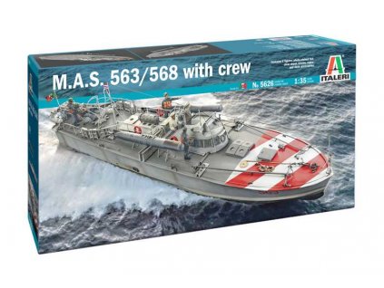 Model Kit lod 5626 M A S 563 568 with crew 1 35 a121731971 10374