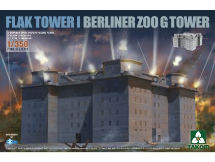 FLAK TOWER I Berlin Zoo G Tower 1:350