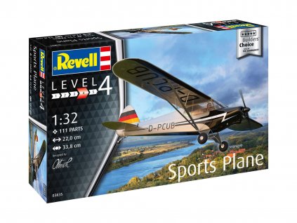 Plastic ModelKit letadlo 03835 Builders Choice Sports Plane 1 32 a119007202 10374