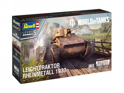 Plastic ModelKit World of Tanks 03506 Leichttraktor Rheinmetall 1930 1 35 a129078907 10374