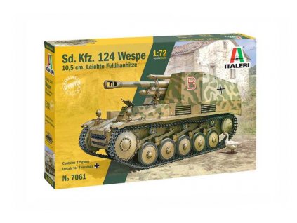 Model Kit military 7061 Sd Kfz 124 Wespe 10 5 cm Leichte Feldhaubitze 1 72 a121732233 10374