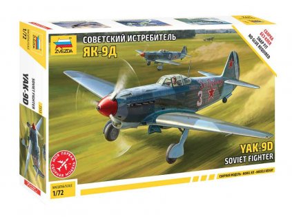 Model Kit letadlo 7313 YAK 9 Soviet fighter 1 72 a129284667 10374