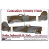 Kamuflažné masky Hawker Typhoon Mk.IB early 1:32