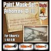 Masky pre WWI Albatros D.III (Eduard)