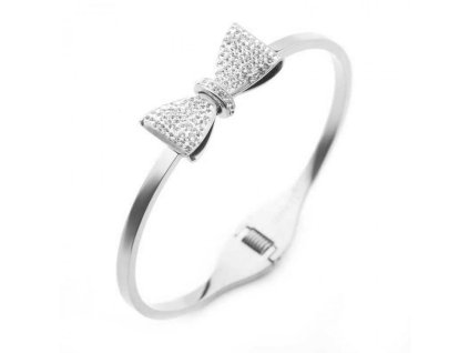 Náramek ocelový mašlička