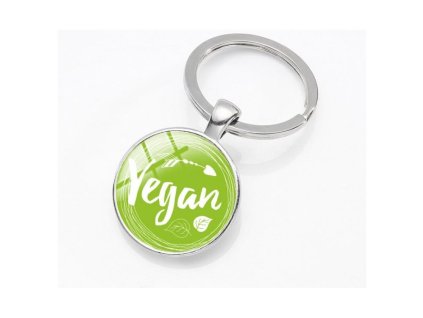 Přívěsek na klíče Vegan