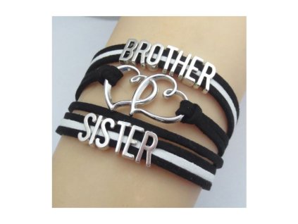 Náramek brother love sister