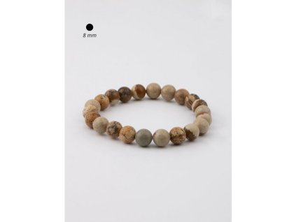 Luxusní náramek z obrázkového jaspisu