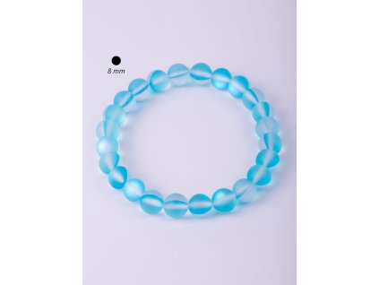 Dětský náramek modrý aqua aura