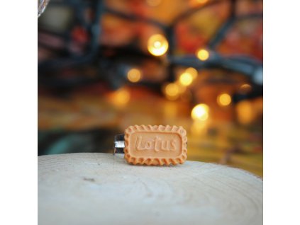 Prsten fimo - Lotus sušenka