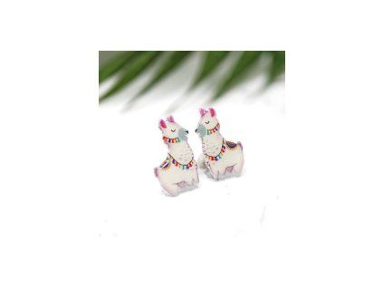 Náušnice Lamy pecky Kokino