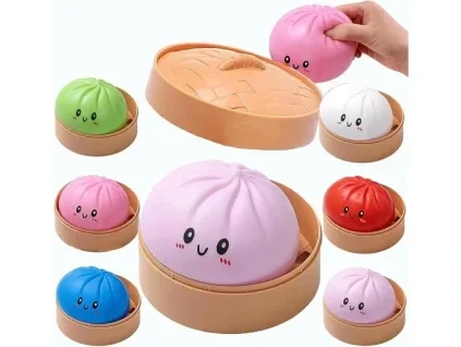 326621 knedlicek dumpling mackaci gumovy squishy