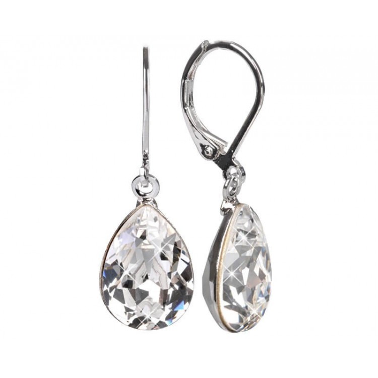 Prosperk Náušnice slzy s krystalem Swarovski S0066