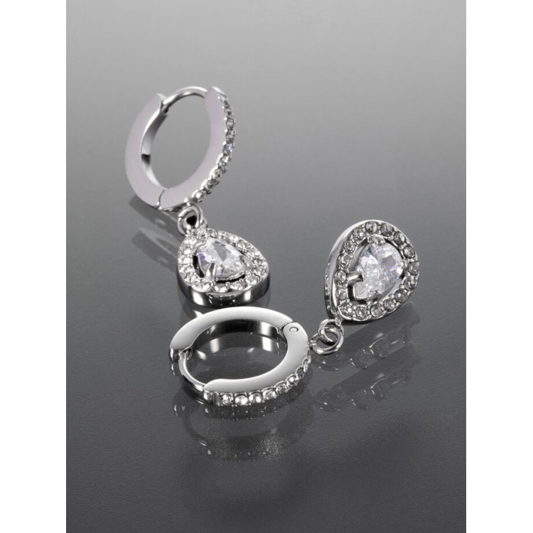 Prosperk Náušnice elegantní třpytivé slzičky S0160