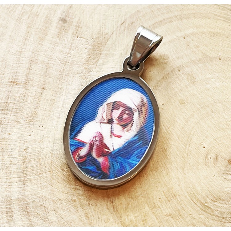 Prosperk Medailonek s Pannou Marií oválný S0239