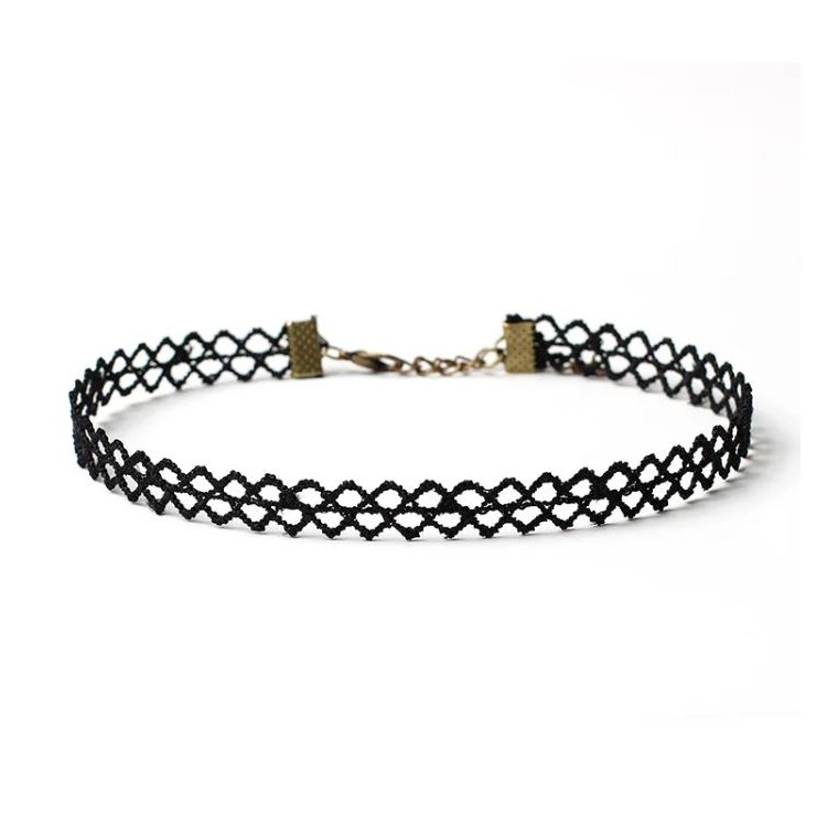 Prosperk Náhrdelník Choker černý S0295