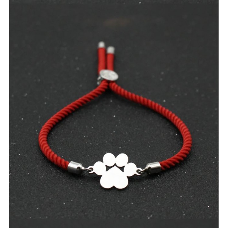 Prosperk Náramek provázkový tlapka S0322