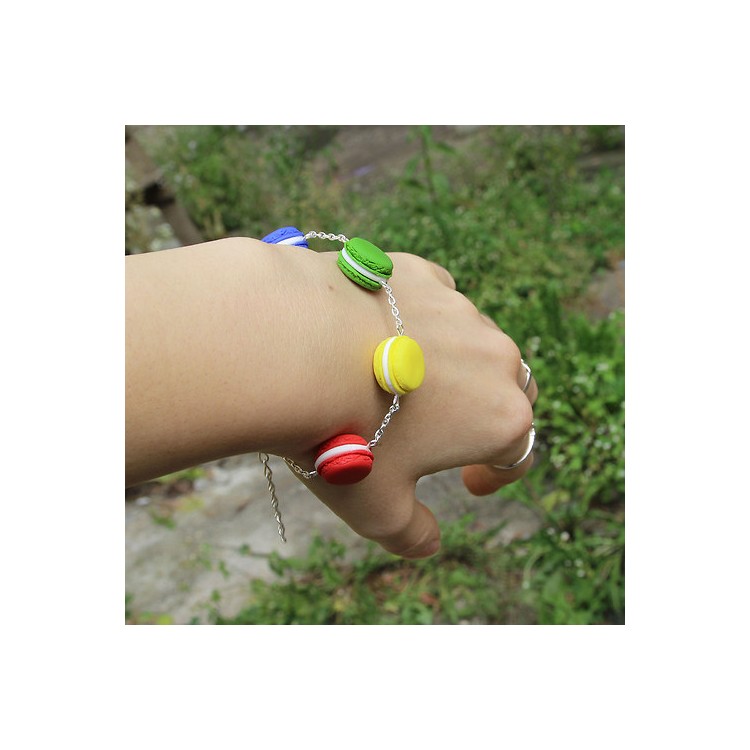 CircusMind Náramek pestrobarevné makronky S0513