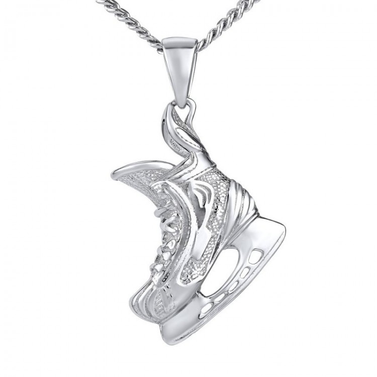 Prosperk Přívěsek ocelový brusle Barva: Stříbrná 13737/STR