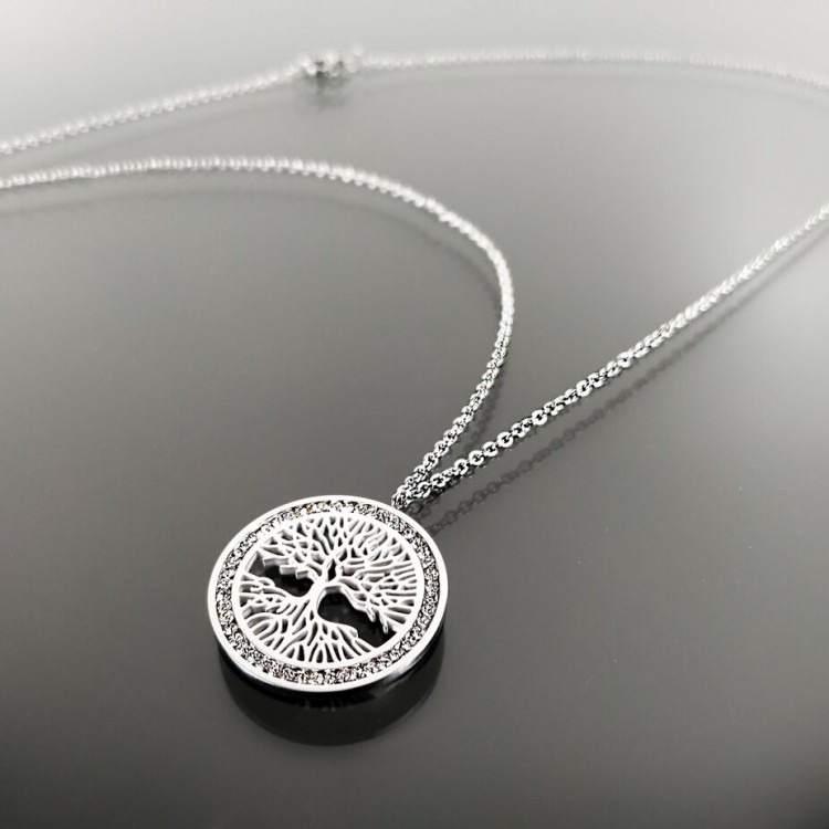 Prosperk Řetízek z chirurgické oceli strom života S0611