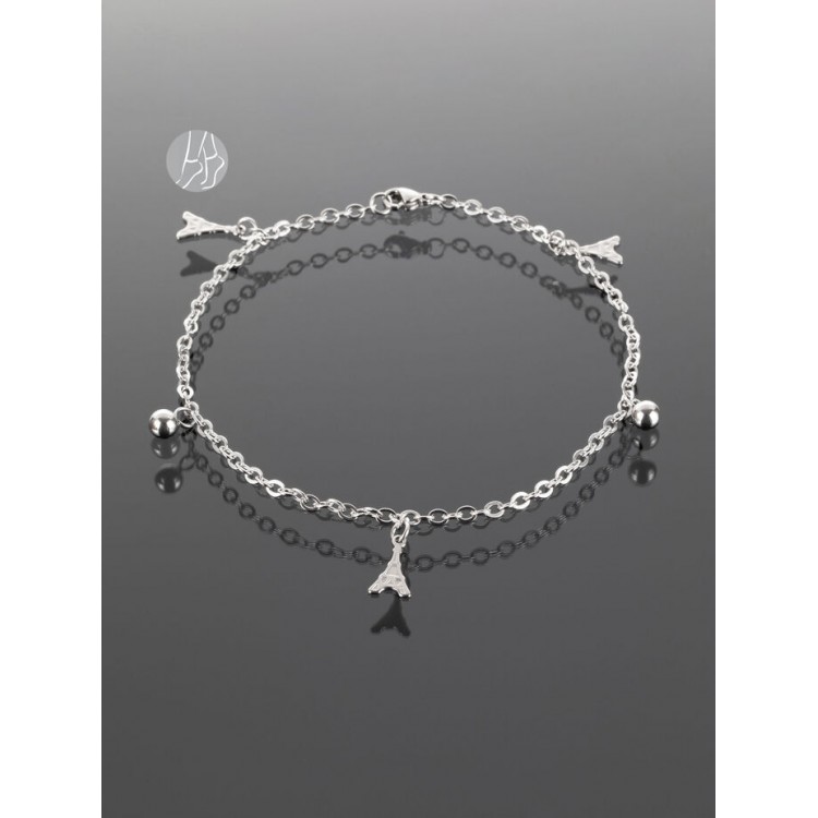 Prosperk Dámský řetízek na nohu Eiffelova věž S0629