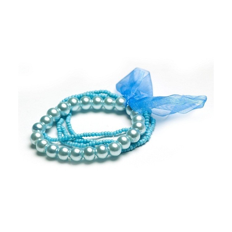 Prosperk Náramek perlový Barva: Zelená 13956/ZEL