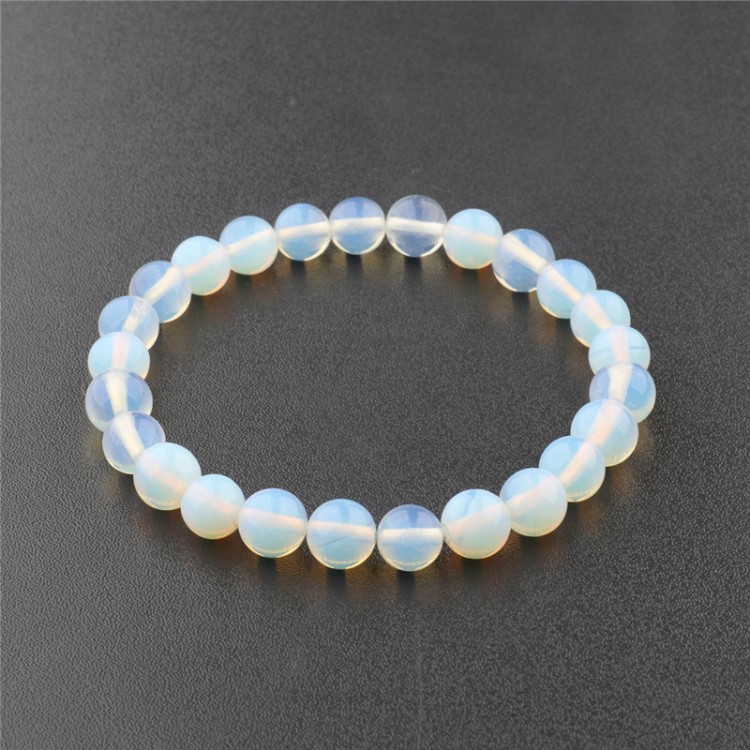 Prosperk Náramek z minerálů Měsíční kámen S0916