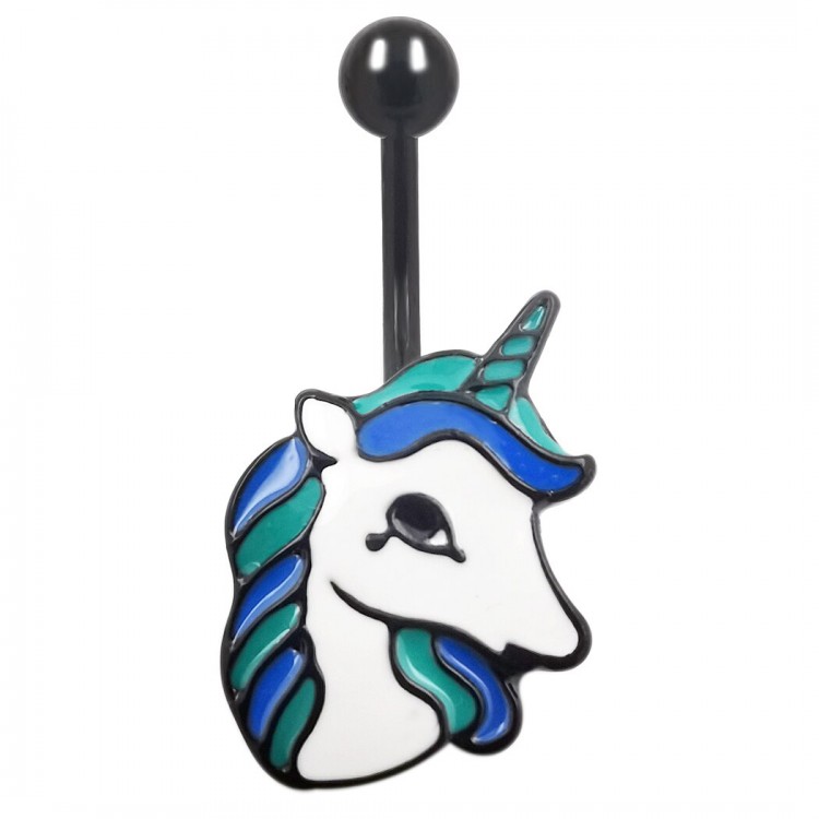 Prosperk Piercing do pupíku Unicorn S1046