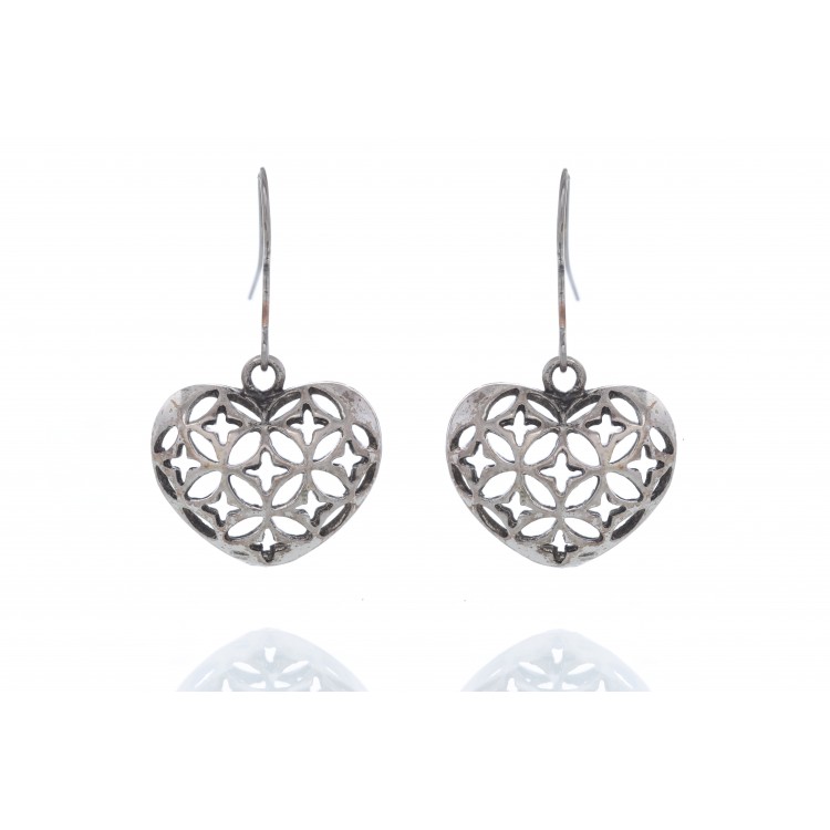 Prosperk Ocelové náušnice srdíčka S1149