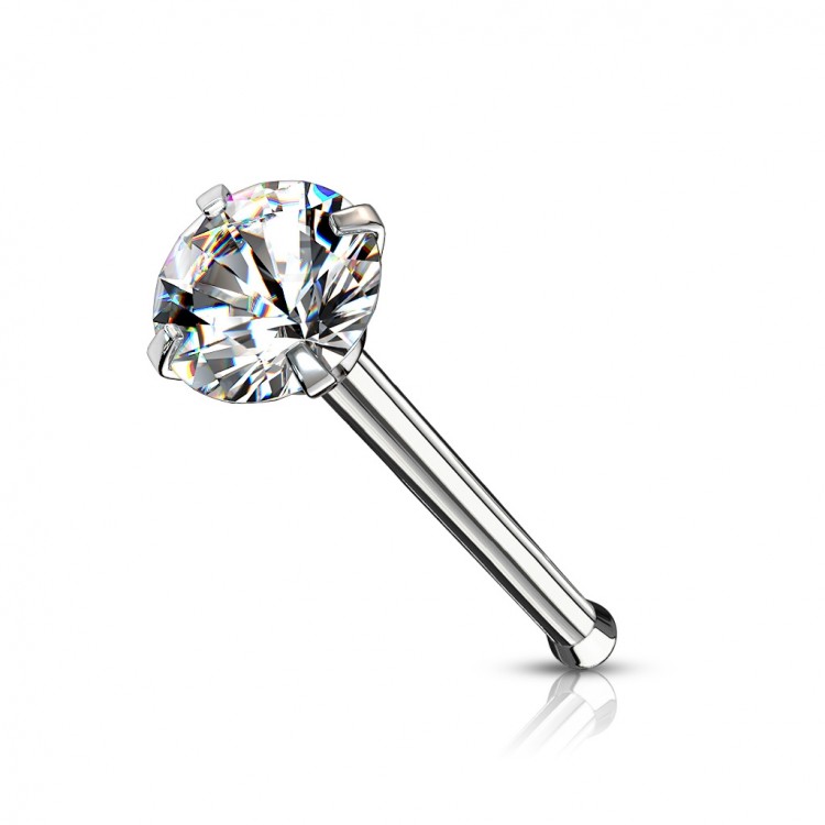 Prosperk Náušnice piercing do nosu zirkon S1200