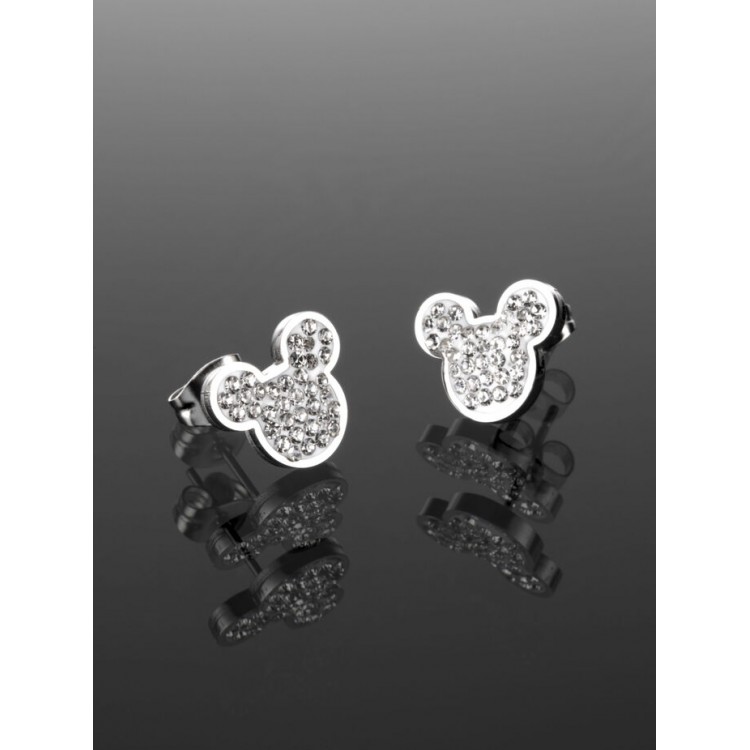 Prosperk Náušnice ocelové pecky Mickey mouse S1293