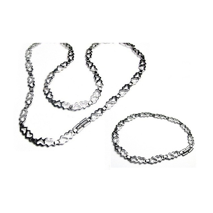 Prosperk Souprava dámská ocelová S1340