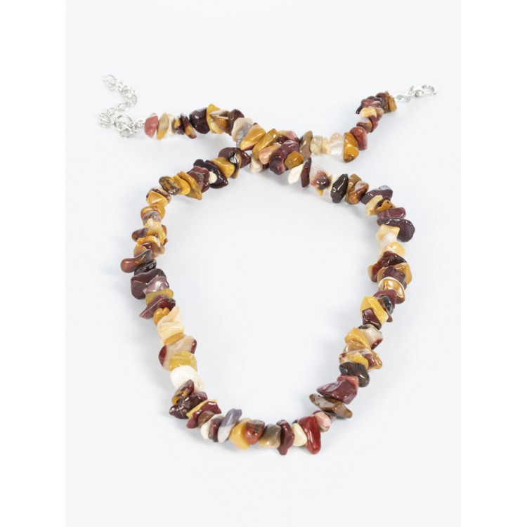 Prosperk Náhrdelník sekaný z leštěného jaspisu vícebarevná S1613