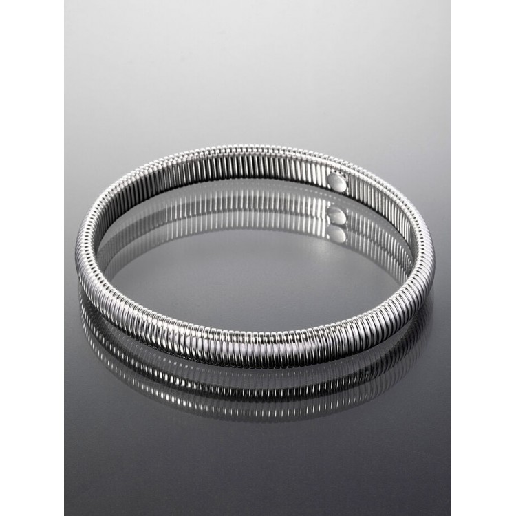 Prosperk Náramek z chirurgické oceli stříbrná S1666