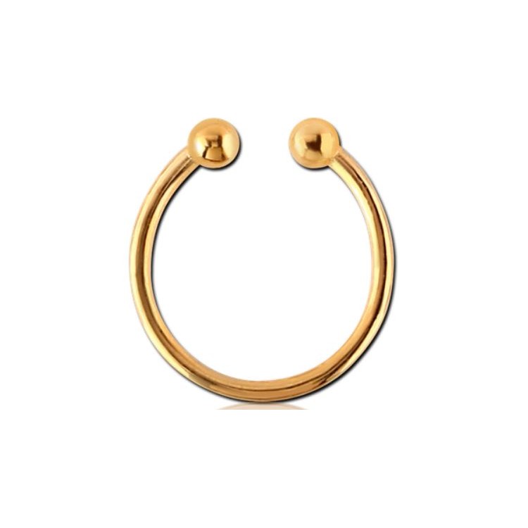 Prosperk Náušnice piercing do nosu septum S1685
