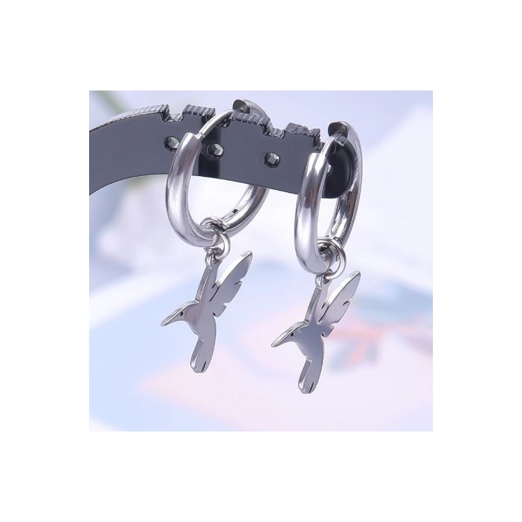 Prosperk Náušnice ocelové Kolibřík S1831