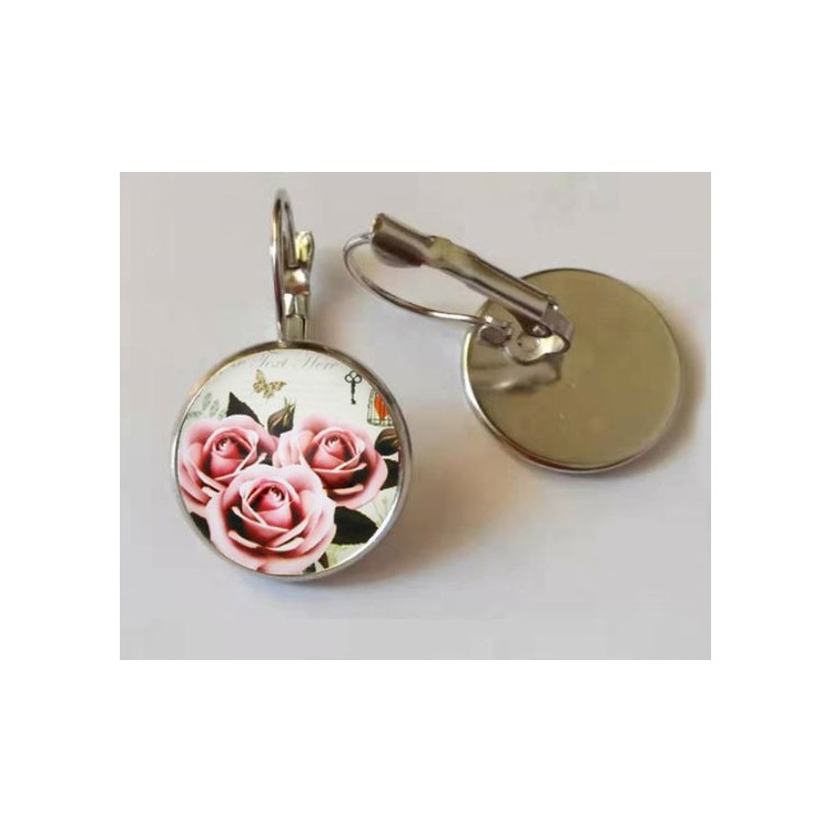 Prosperk Náušnice růže S1948